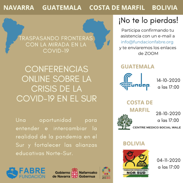 Conferencias on line sobre la crisis de la Covid-19 en el Sur