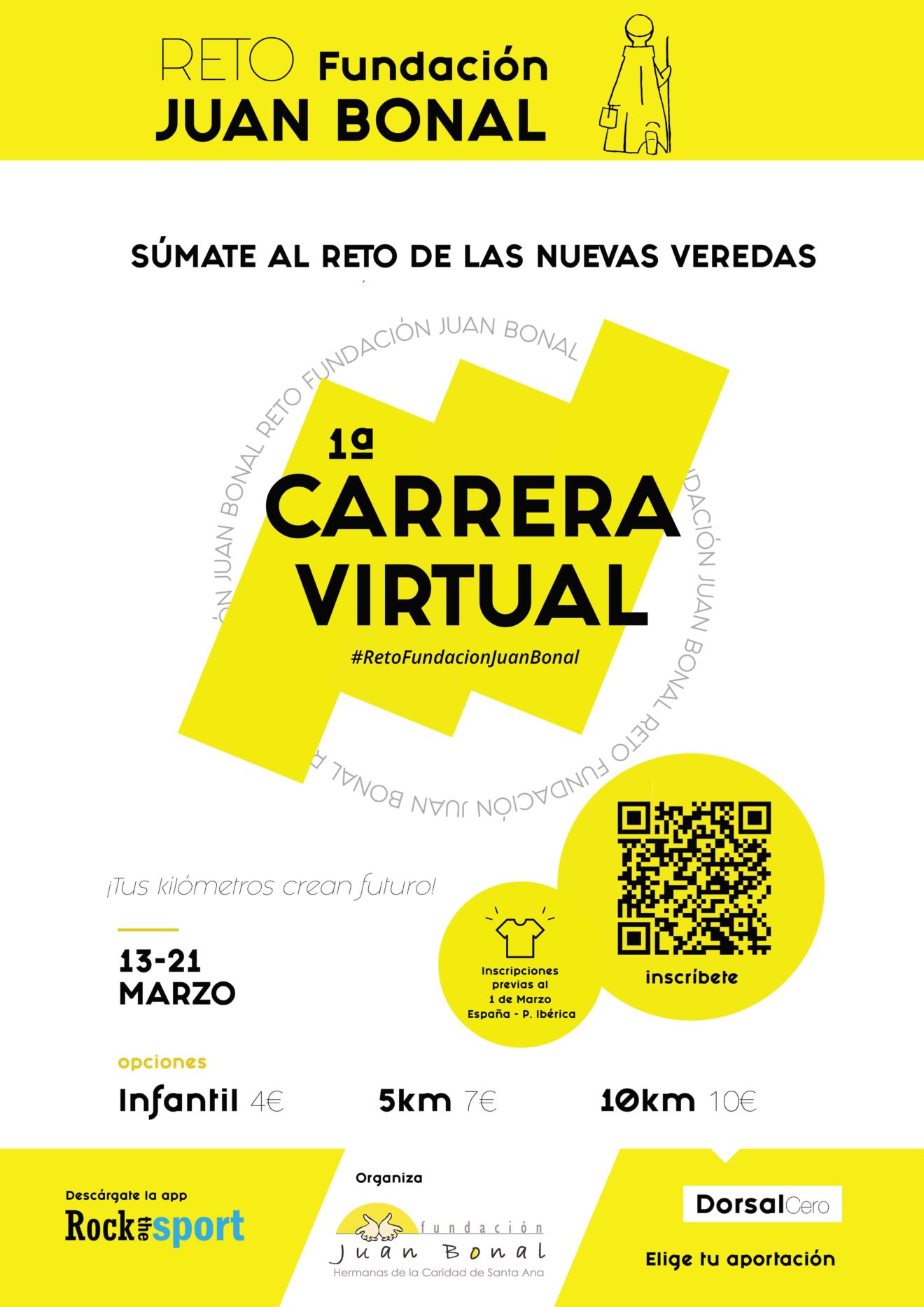 I Carrera Virtual Solidaria, Reto Fundación Juan Bonal