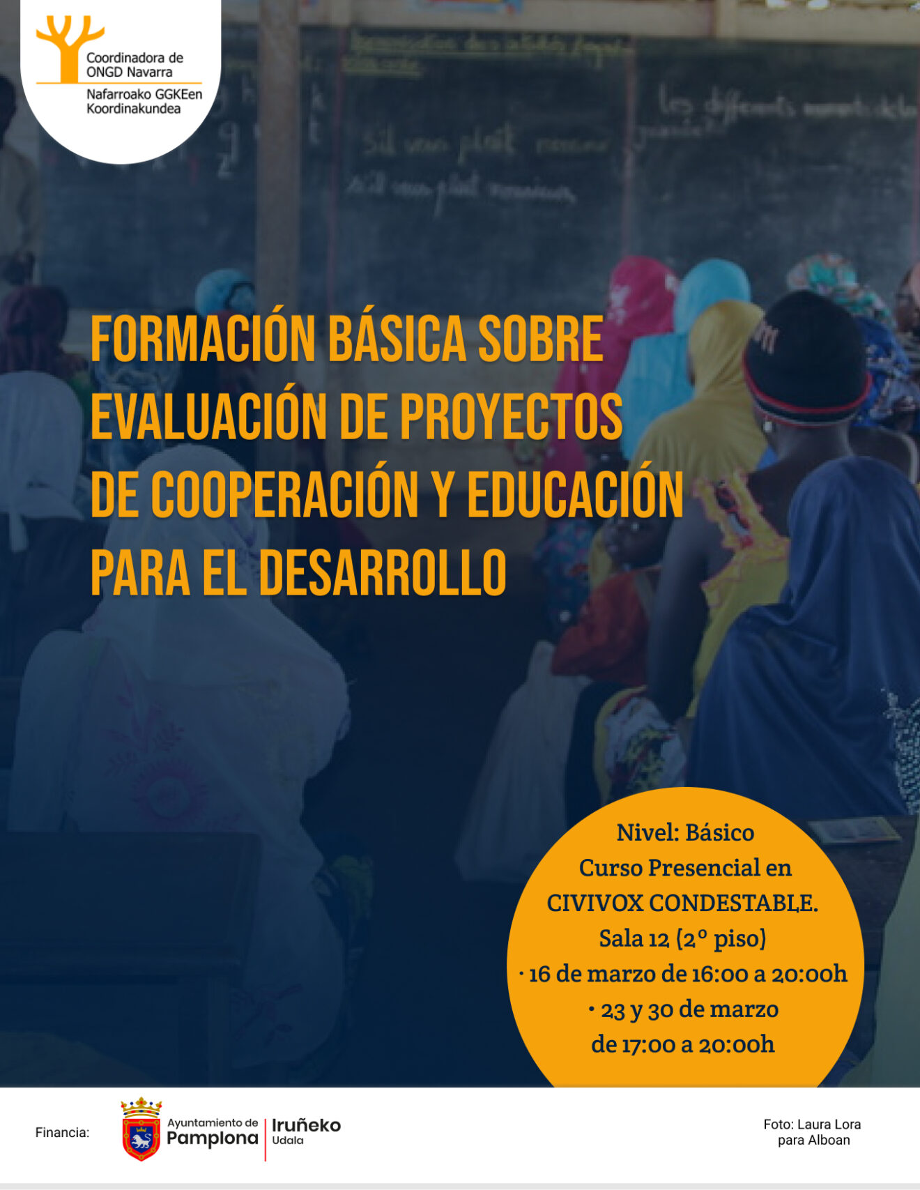 Formación básica sobre evaluación de proyectos de cooperación y educación para el desarrollo